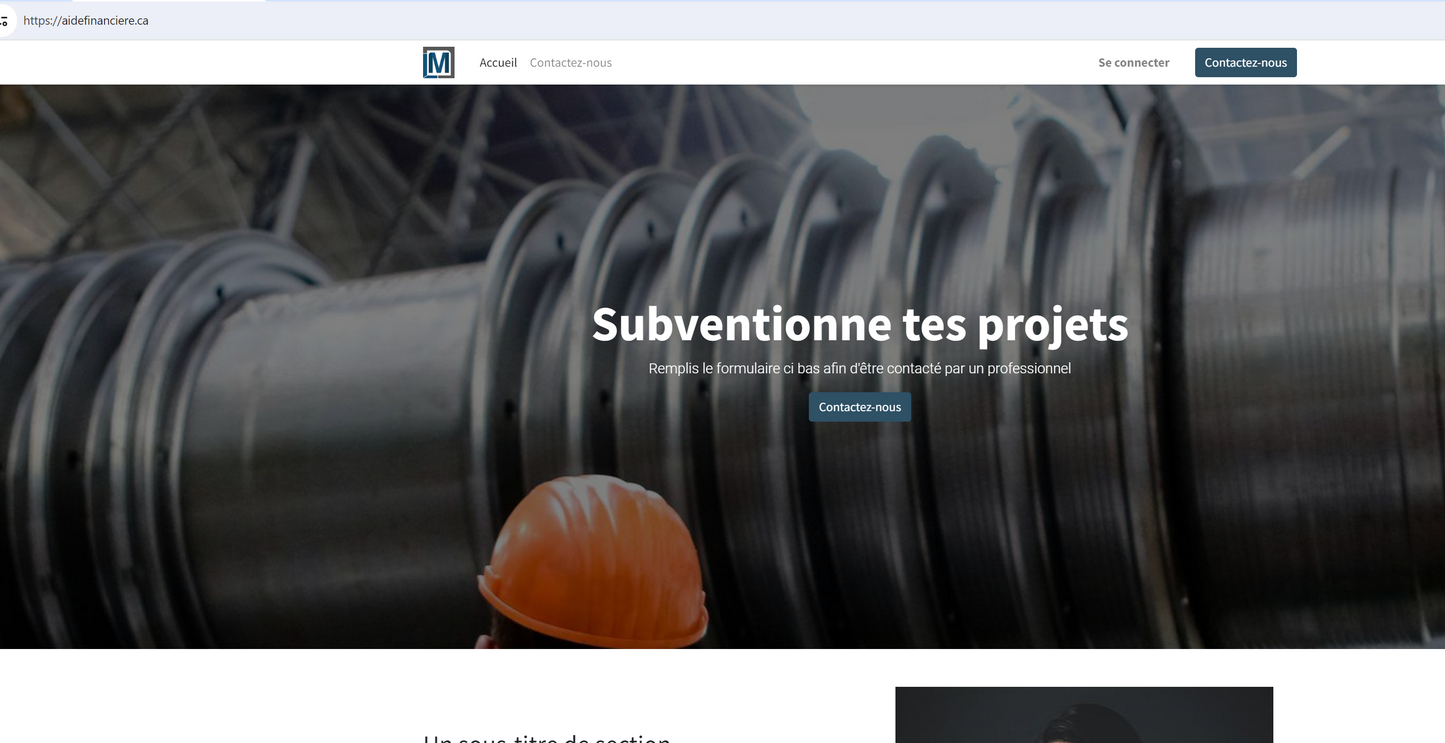 Entente de promotion pour les incitatif fiscaux