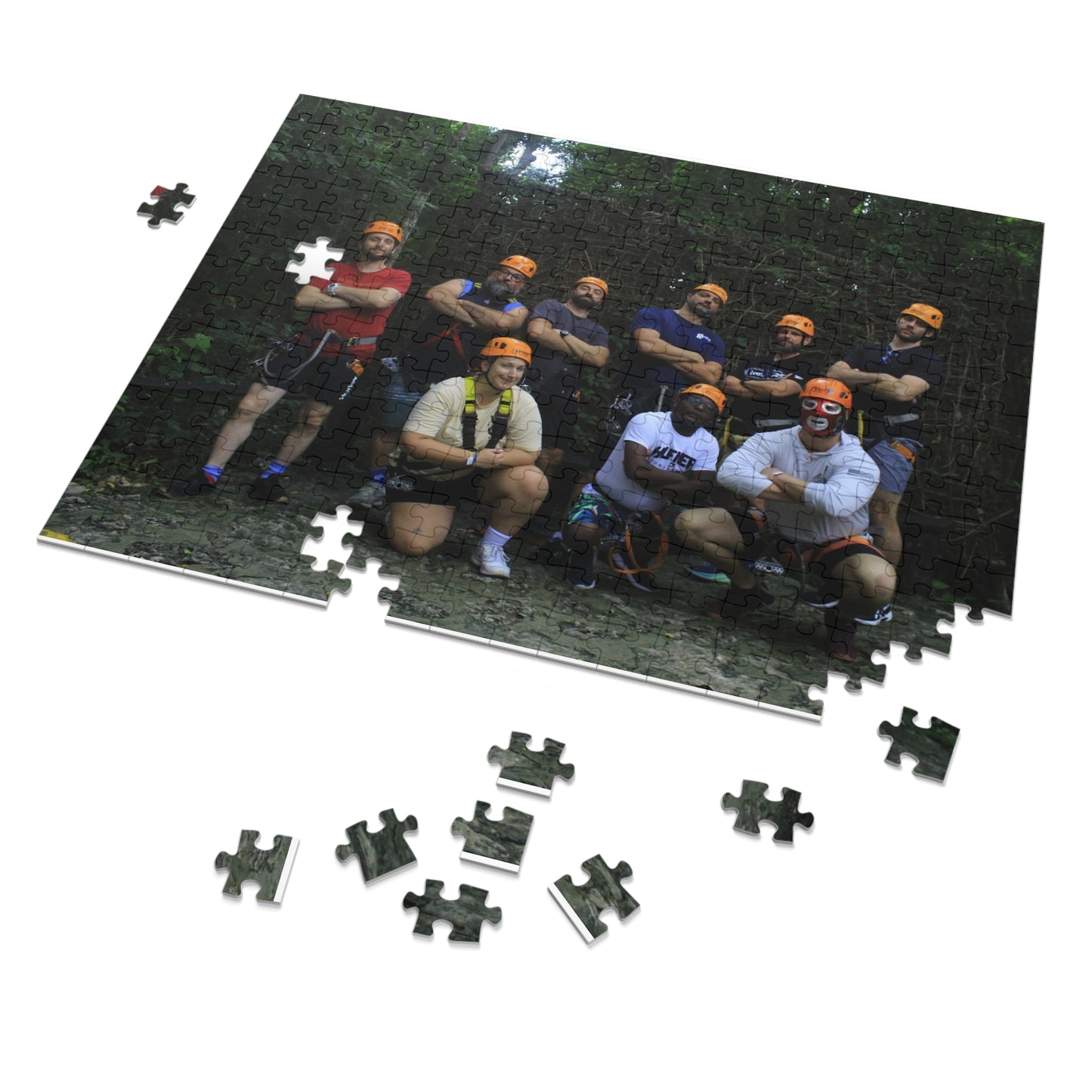 Jigsaw Puzzle - Mexican Jungle Adventure 5 Minutes Before Brave Zipline