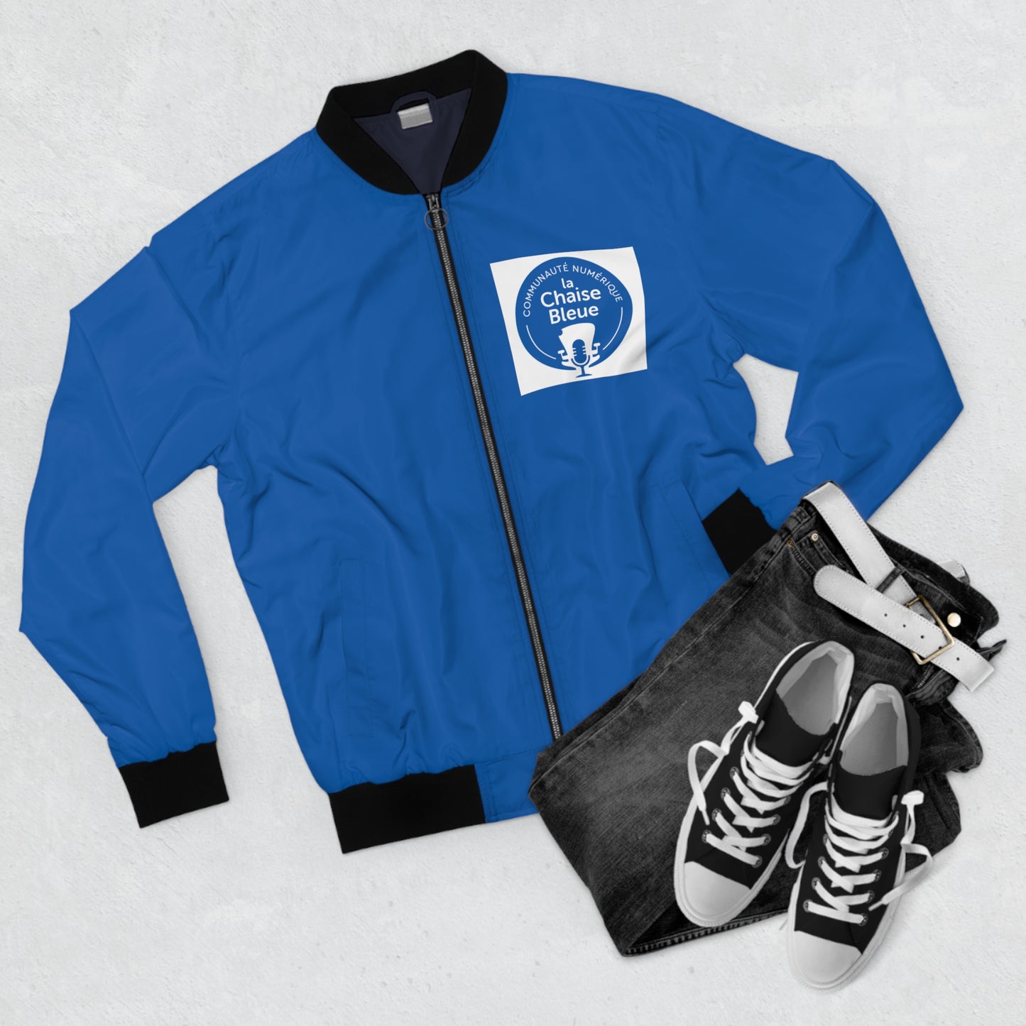 La chaise bleue Bomber Jacket