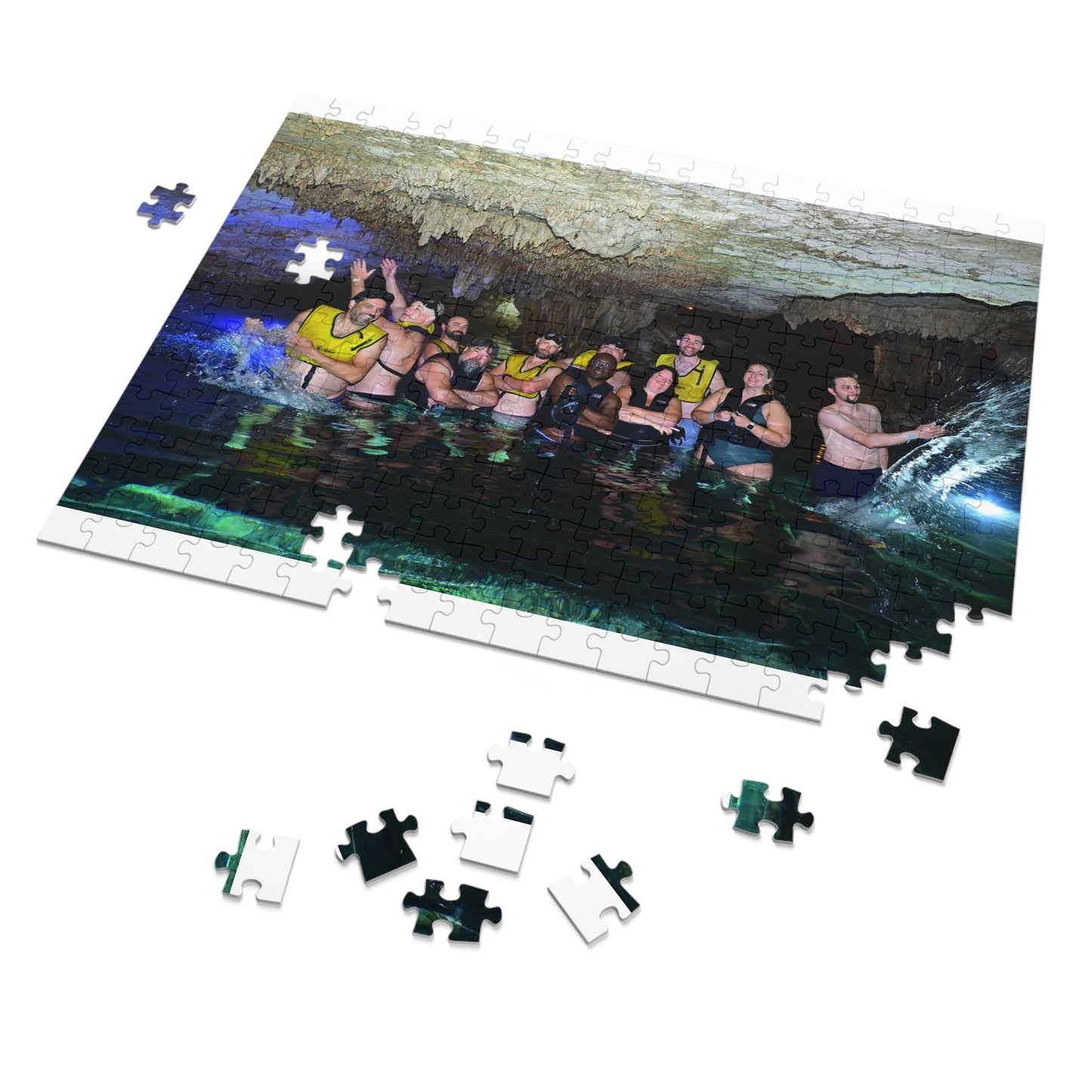 Jigsaw Puzzle - Case tete de glm dans les synope du mexique